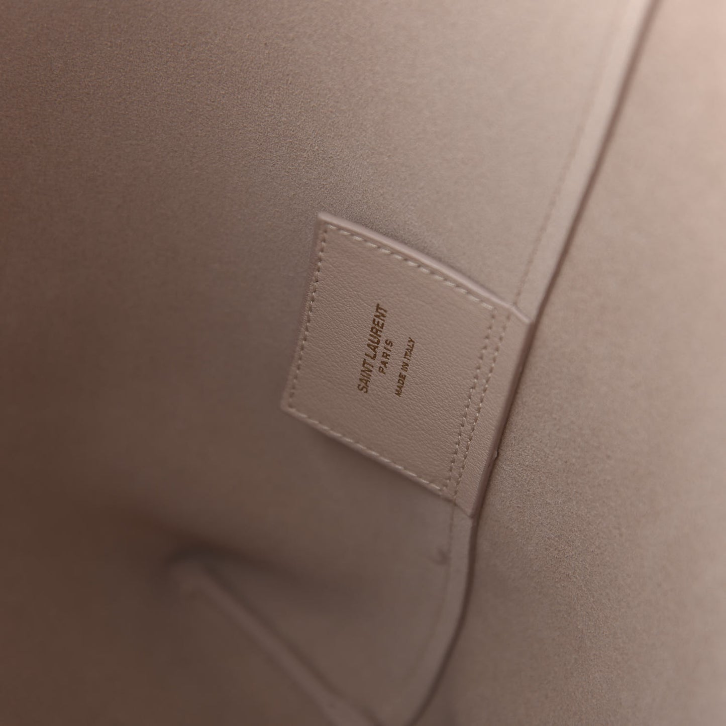 Calfskin Large Shopping Tote Natural