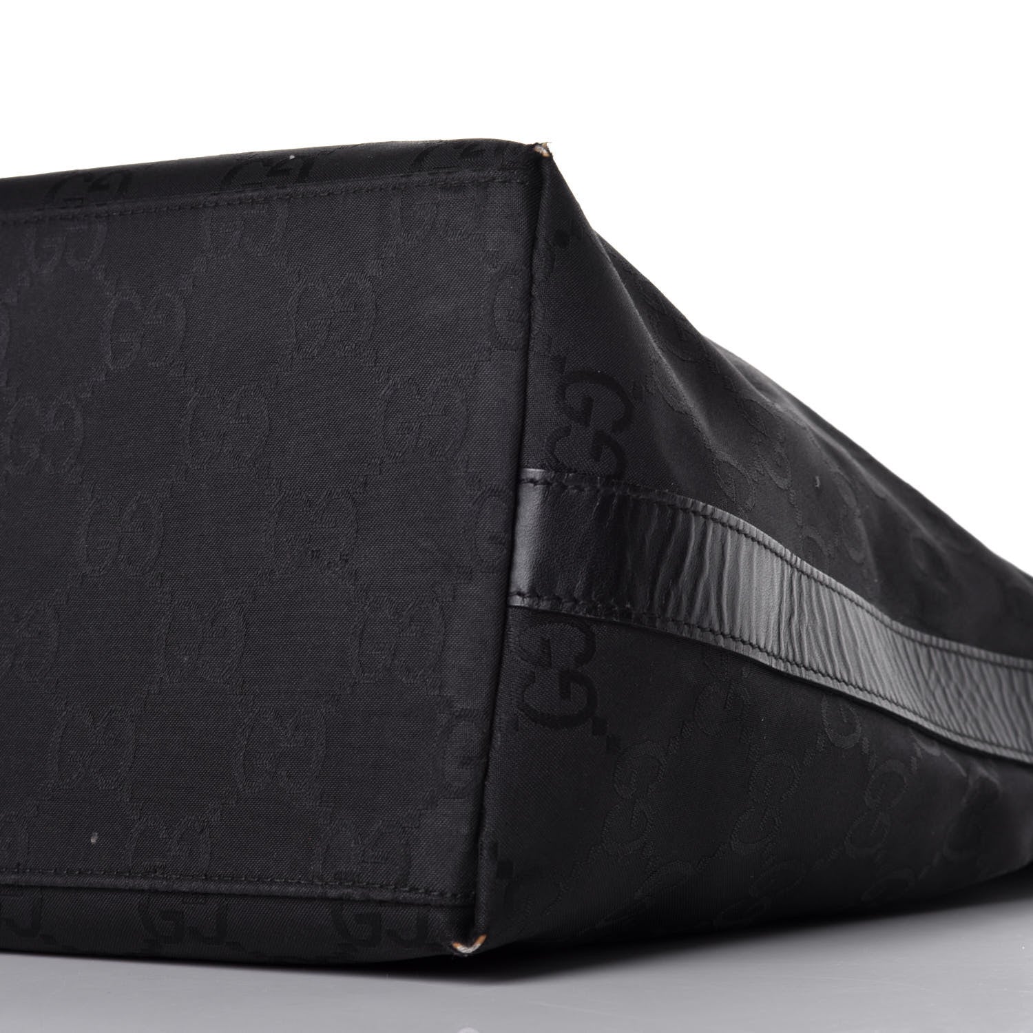 Gucci Nylon Monogram Hobo Black 8 of 8