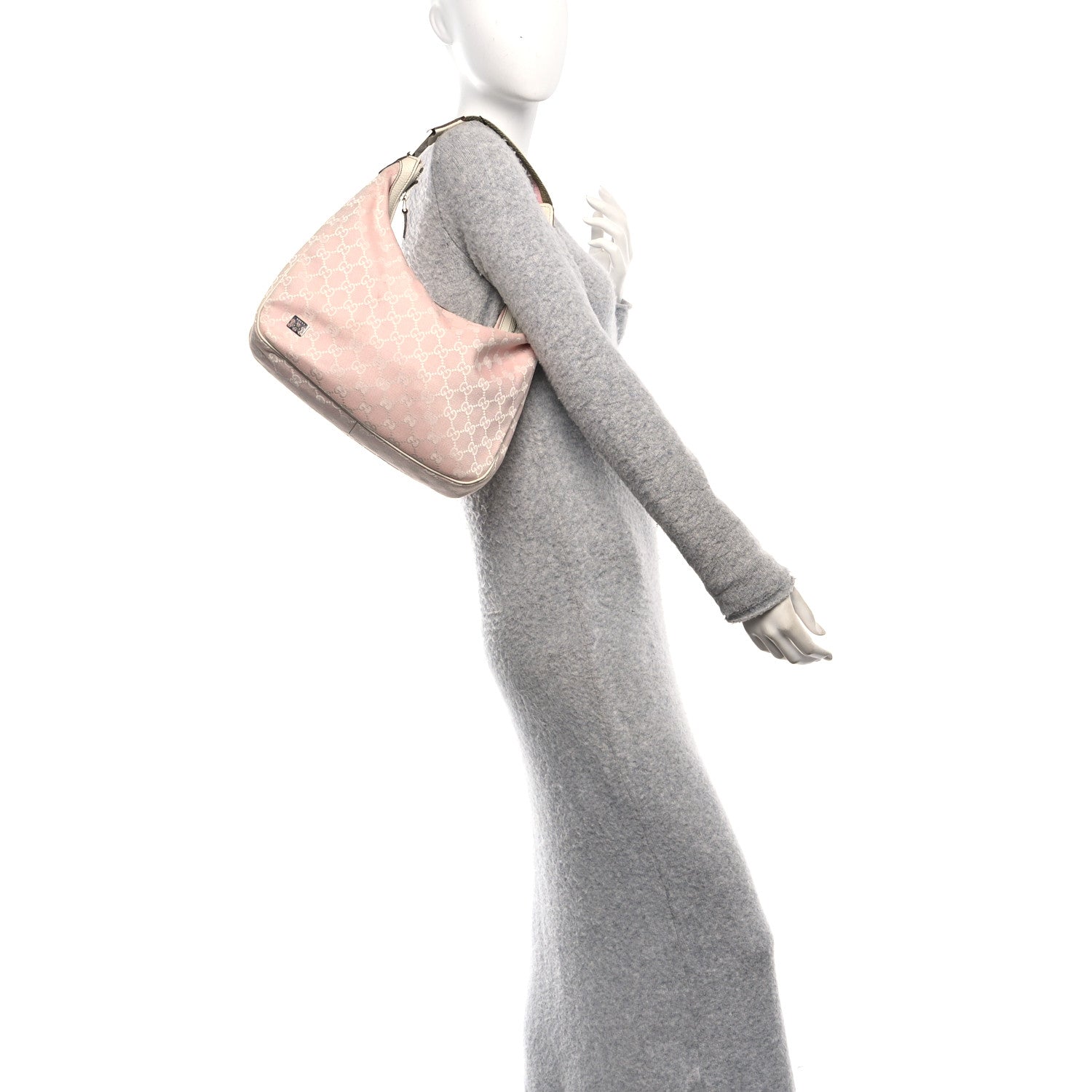 Gucci Monogram Medium Pop Hobo Pink 2 of 10