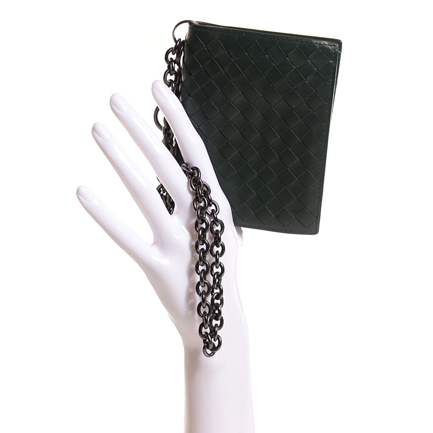 Nappa Intrecciato Chain Bi-Fold Wallet Torrent