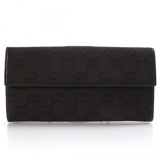 Monogram Continental Wallet Black