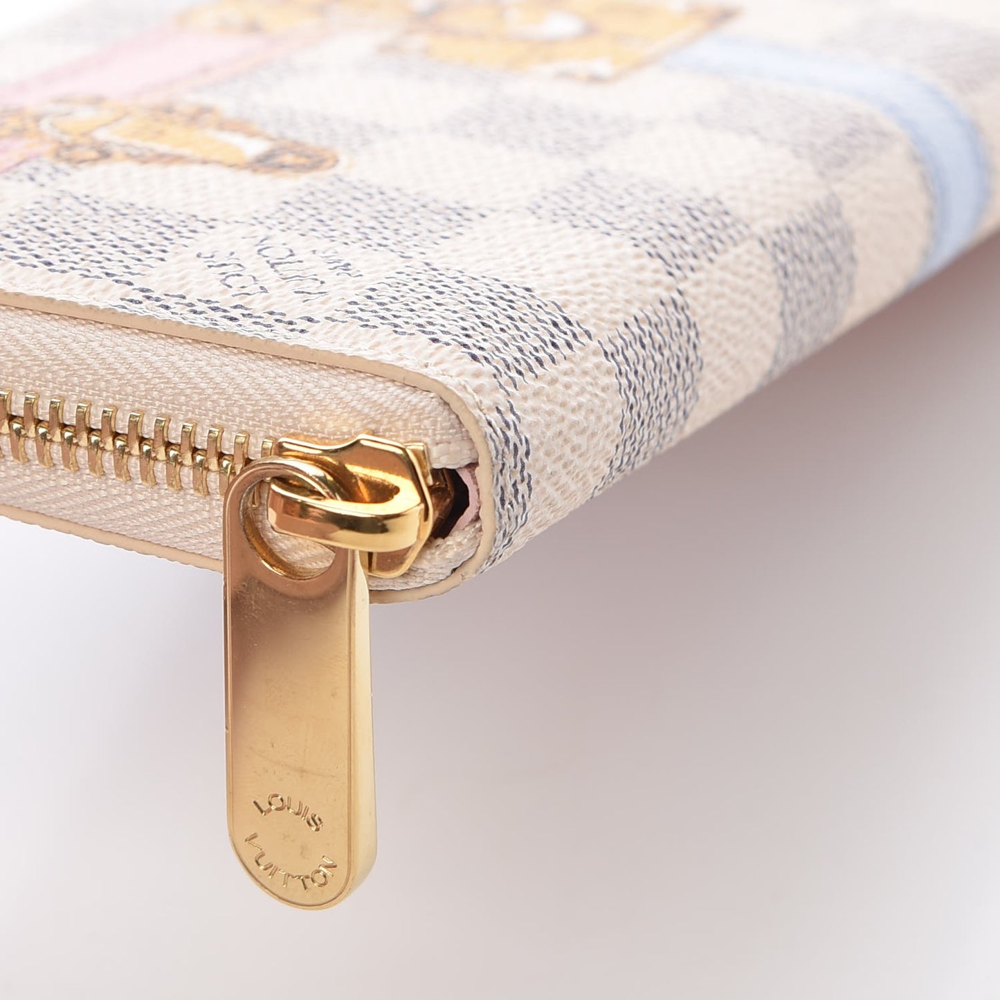 Damier Azur Summer Trunks Clemence Wallet