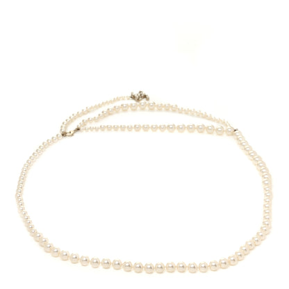 Chanel Pearl CC Double Strand Belt Gold 2 of 4