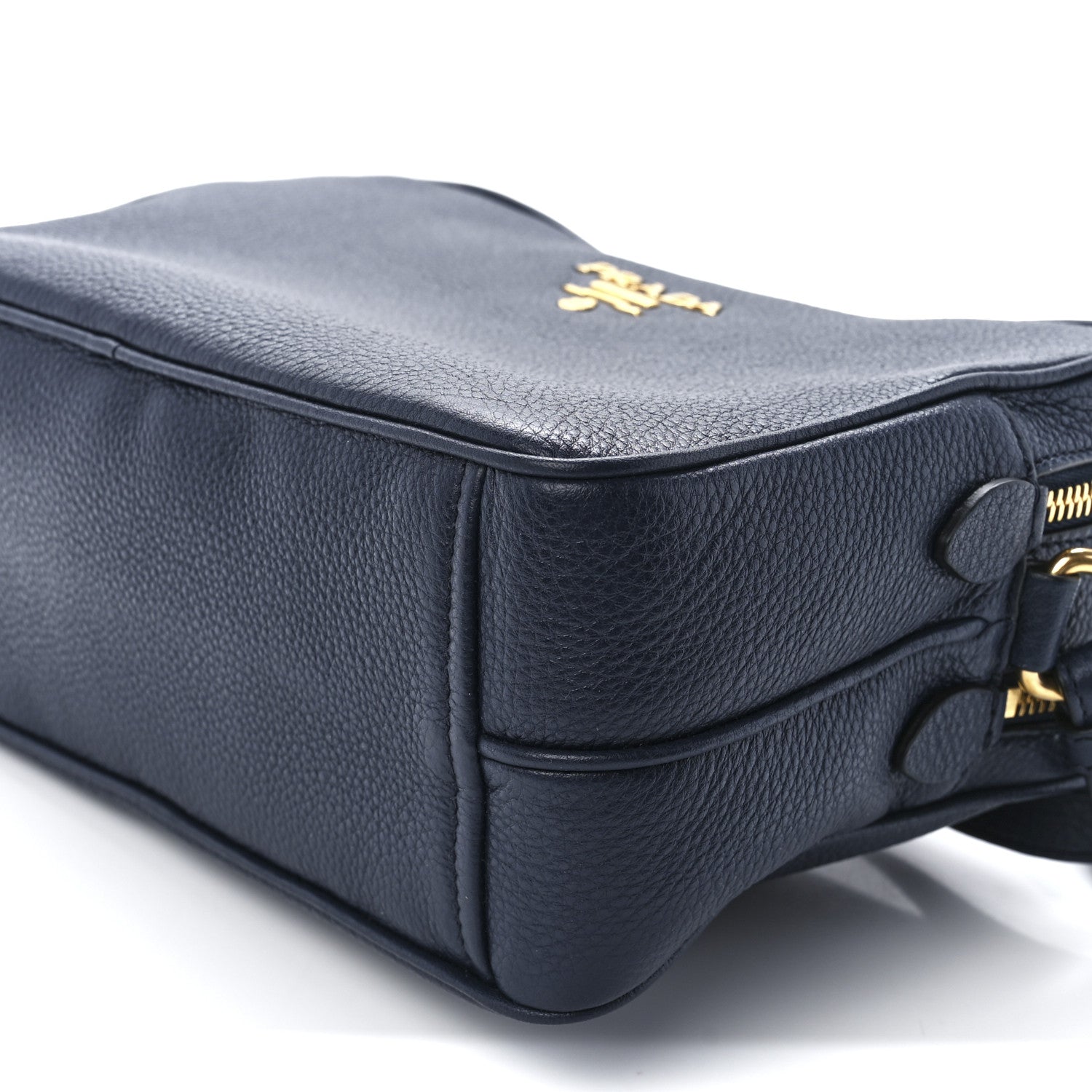 Prada Vitello Phenix Camera Bag Baltico 11 of 11