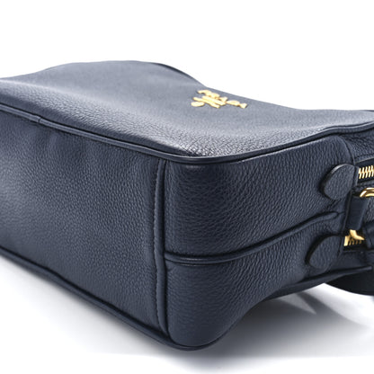 Prada Vitello Phenix Camera Bag Baltico 11 of 11