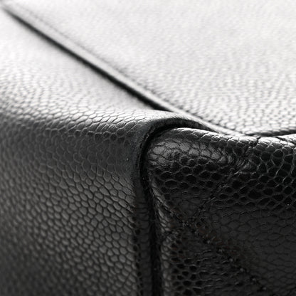Chanel Caviar Quilted Grand Shopping Tote GST Black 17 of 20