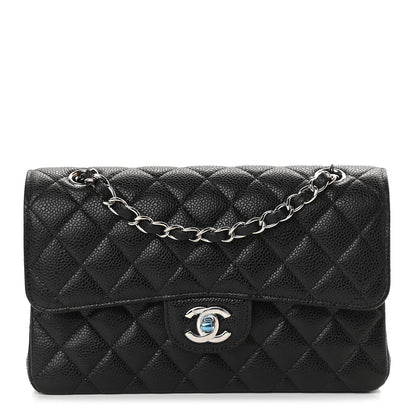Chanel Caviar Quilted Small Double Flap Black 1 of 9