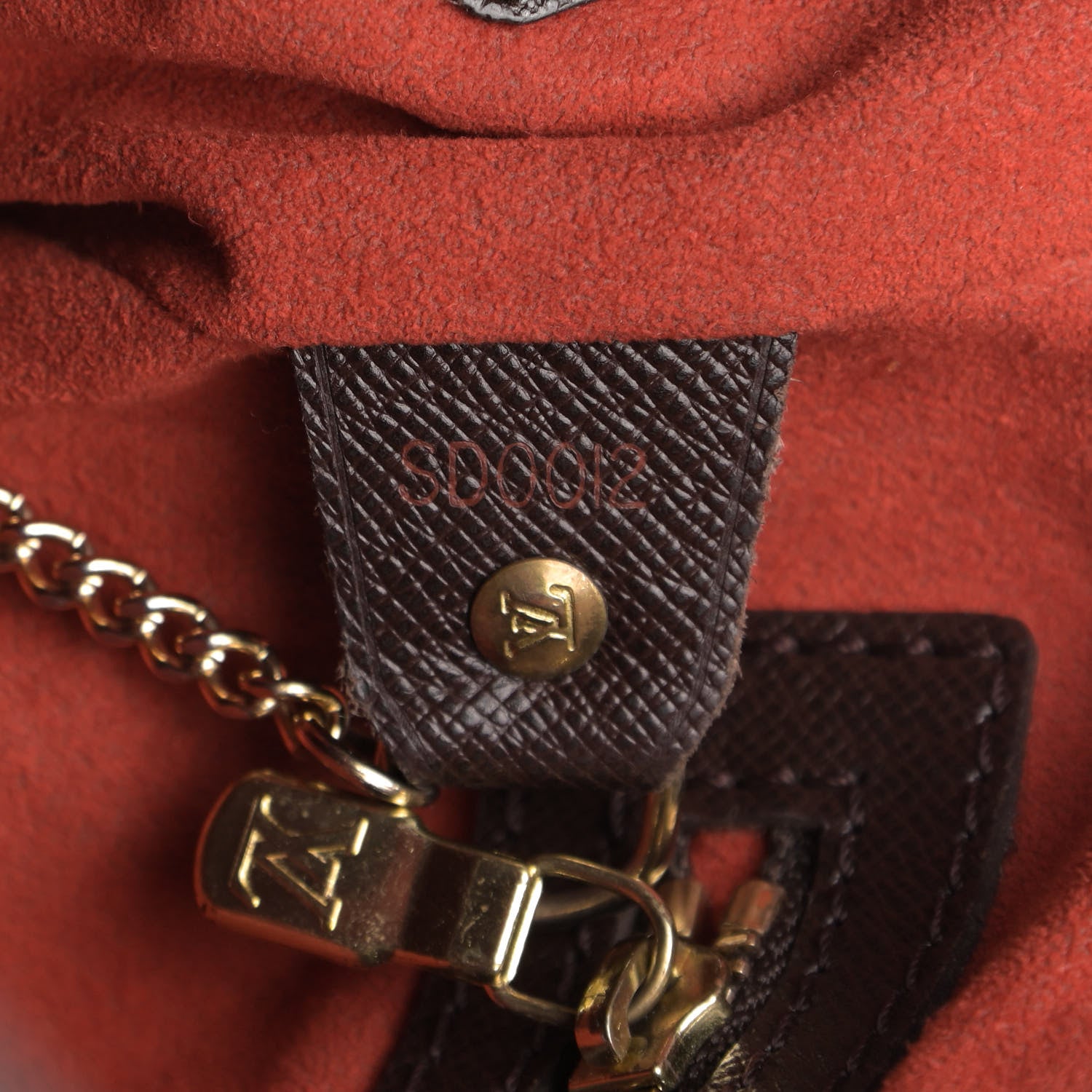 Louis Vuitton Damier Ebene Marais Bucket 23 7 of 15
