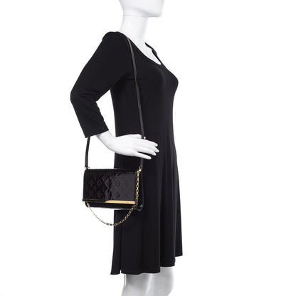 Louis Vuitton Vernis Ana Clutch Amarante 2 of 10