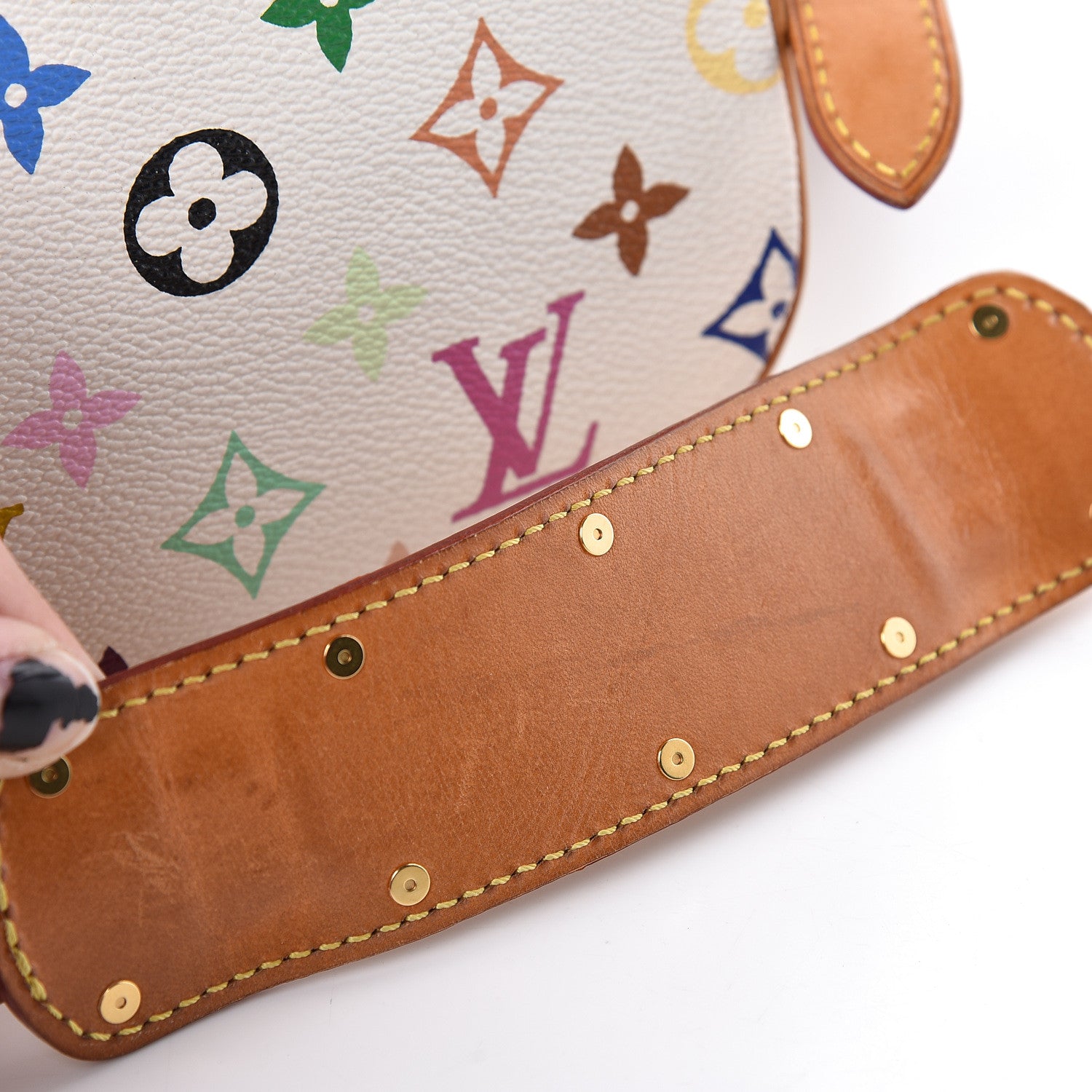 Louis Vuitton Monogram Multicolor Sologne White 17 of 17
