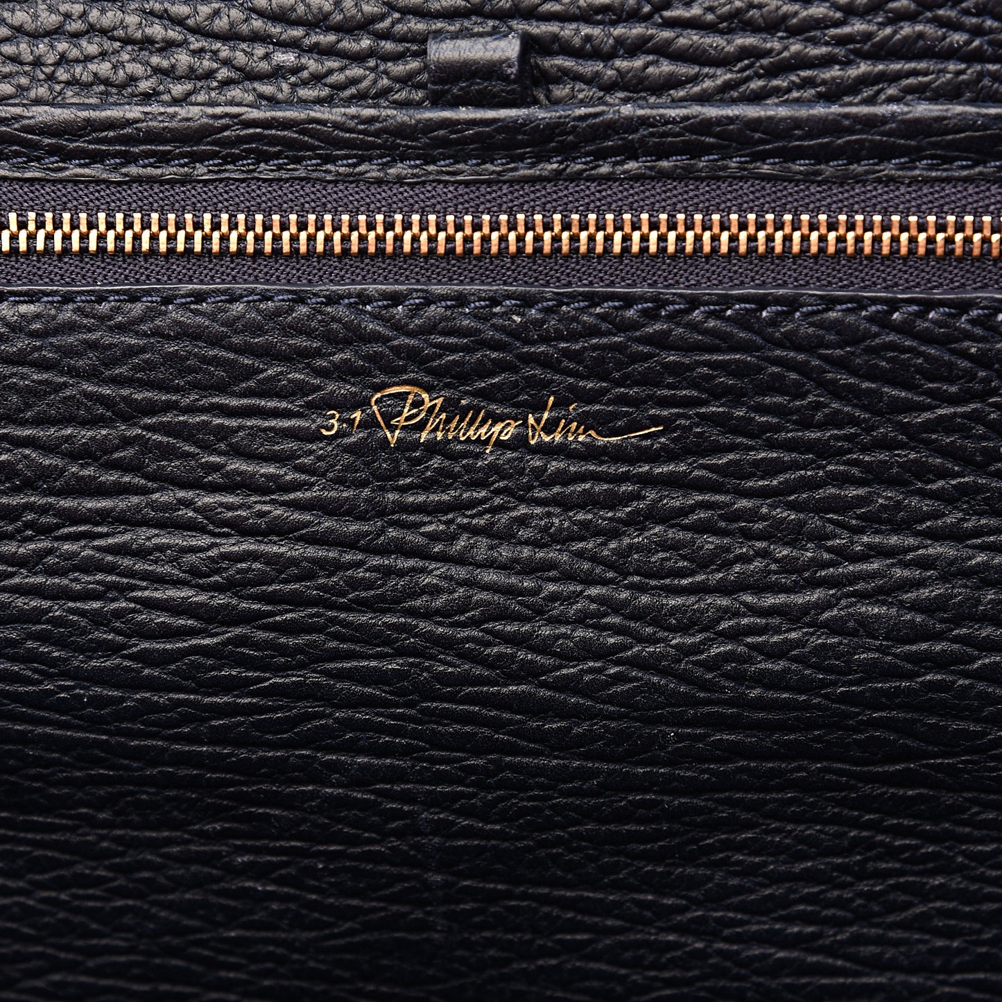 3.1 Textured Calfskin Medium Pashli Satchel Ink