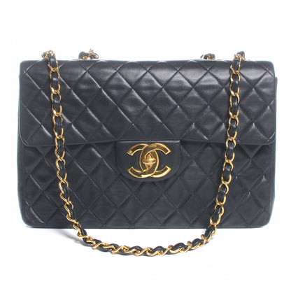 Chanel Lambskin XL Jumbo Flap Black 1 of 8