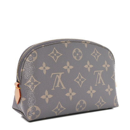 Louis Vuitton Monogram Trianon Cosmetic Pouch PM Grey 3 of 9