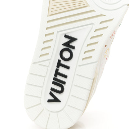 Louis Vuitton LV X TM Calfskin Monogram LV Trainer Sneakers 37 Multicolor White 8 of 11