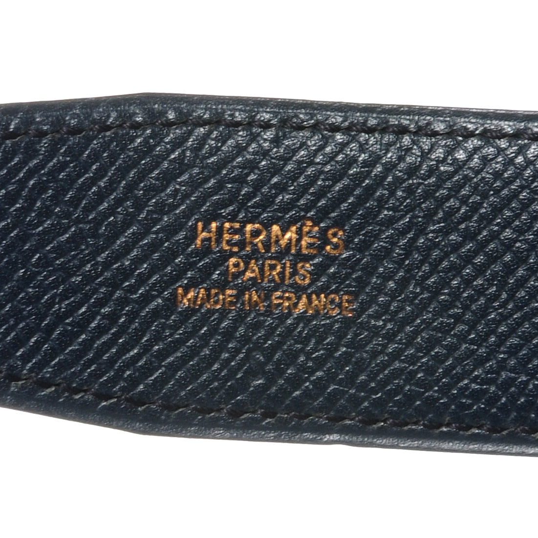Hermes Courchevel Reversible Constance 32mm H Belt Jaune and Indigo 70 5 of 6
