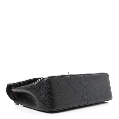 Chanel Caviar Quilted Jumbo Double Flap Black 4 of 18