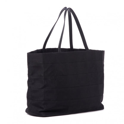 Chanel Nylon Large Travel Tote Black 3 of 10