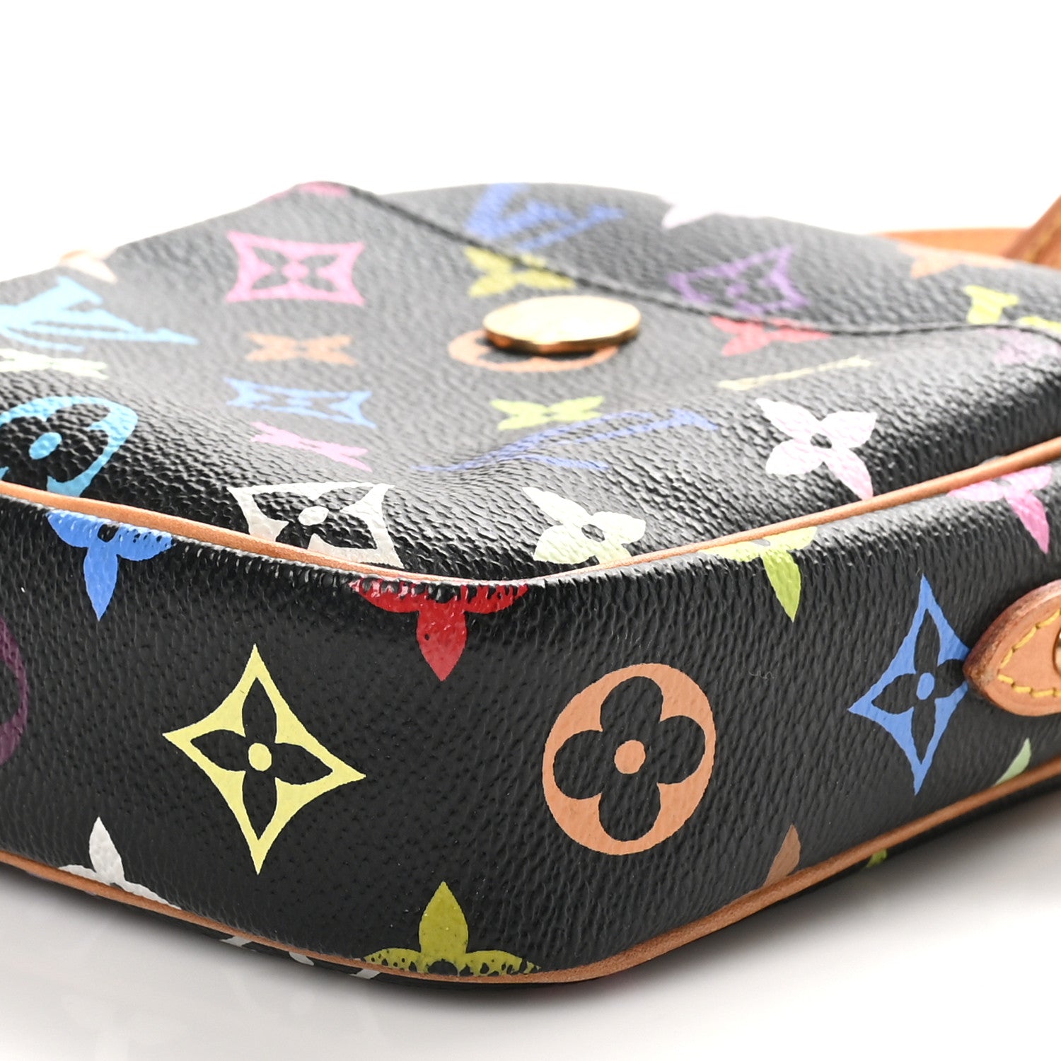 Louis Vuitton Monogram Multicolor Rift Black 9 of 10
