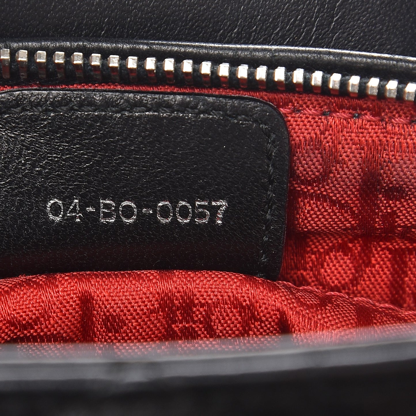 Lambskin Cannage Medium Lady Dior Black