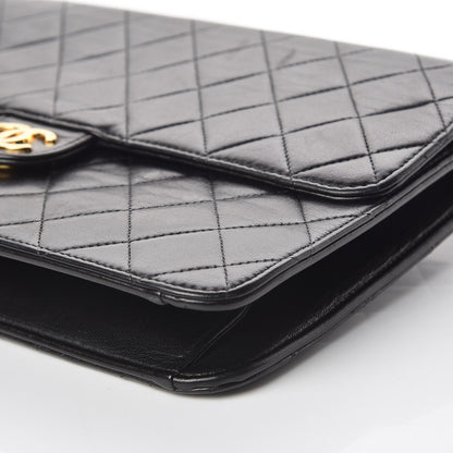 Chanel Lambskin Quilted Medium Single Flap Black 7 of 11