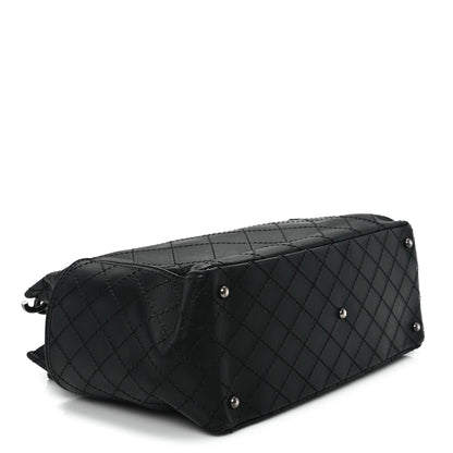 Chanel Calfskin CC Pocket Tote Black 4 of 12
