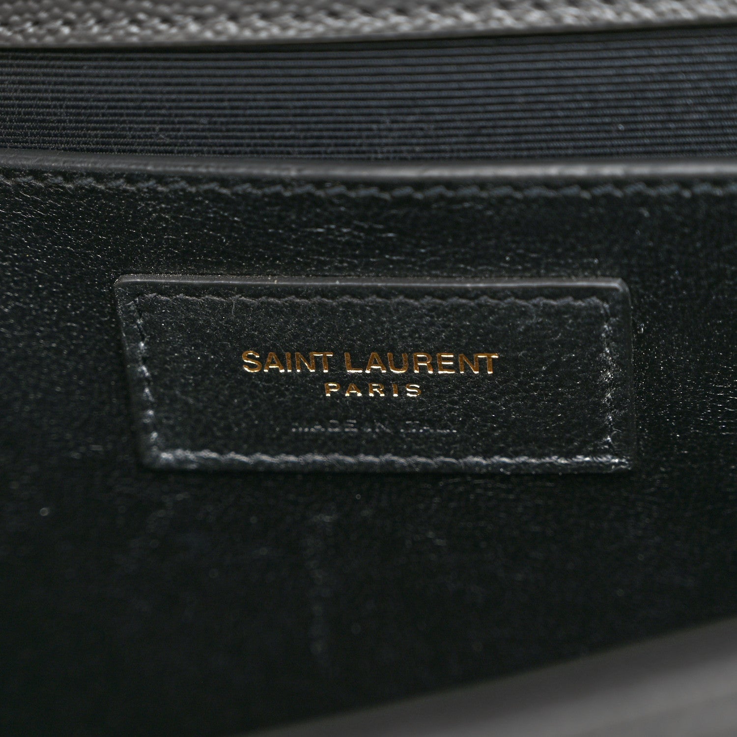 Saint Laurent Grain De Poudre Textured Mixed Matelasse Medium Triquilt Monogram Satchel Fog 6 of 9