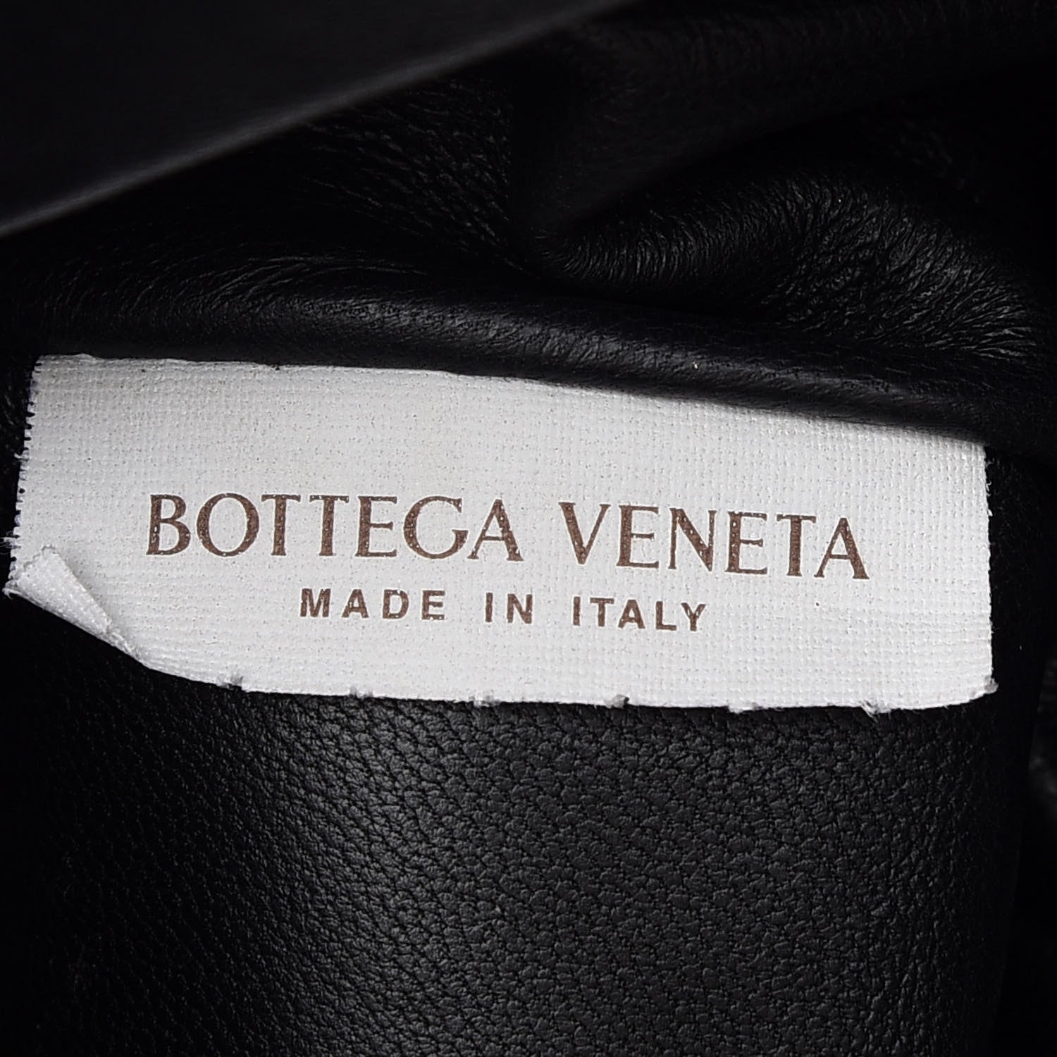 Bottega Veneta Nappa Zebra Print The Pouch Chain White Black 6 of 9