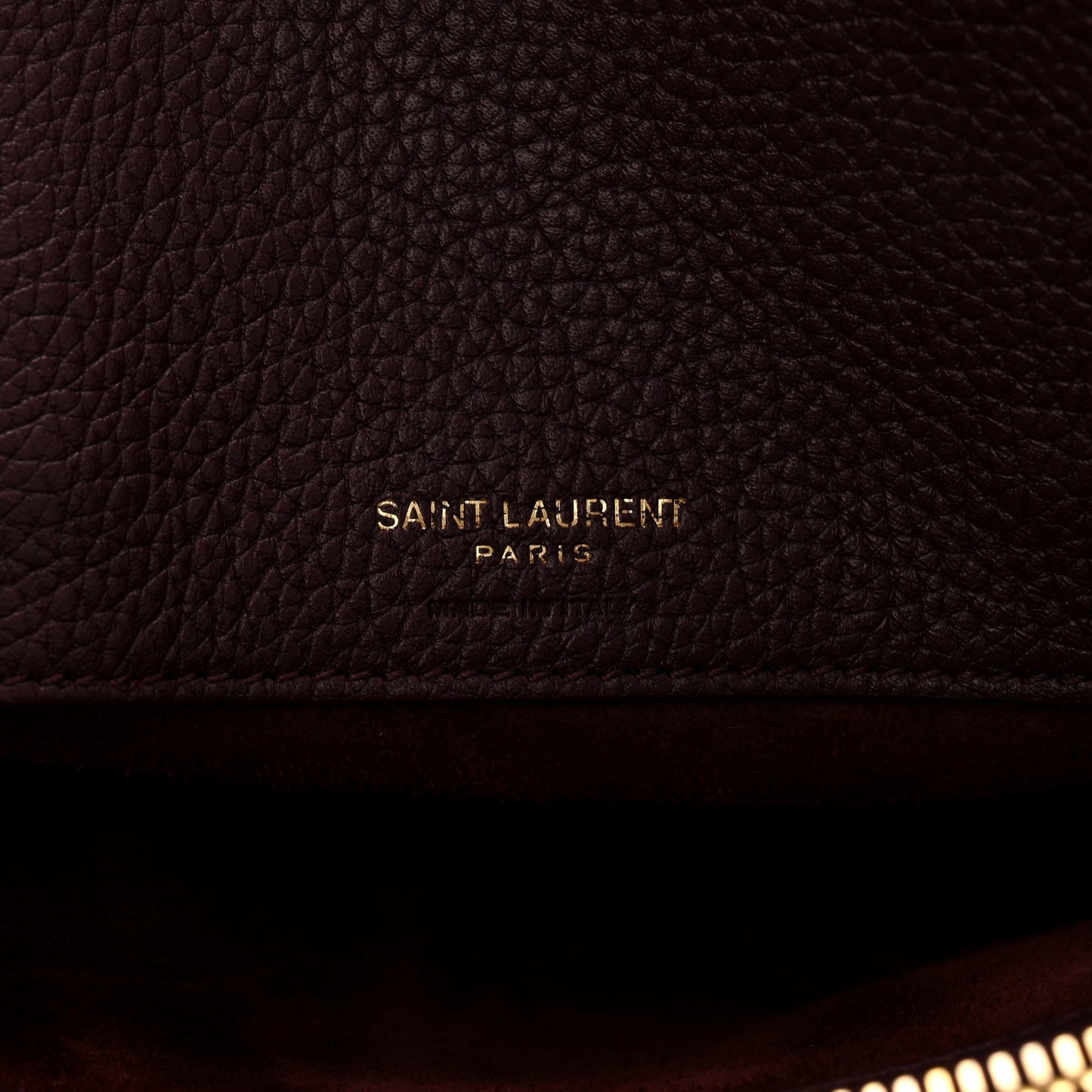 Grained Calfskin Small Supple Sac De Jour Rouge Cabernet