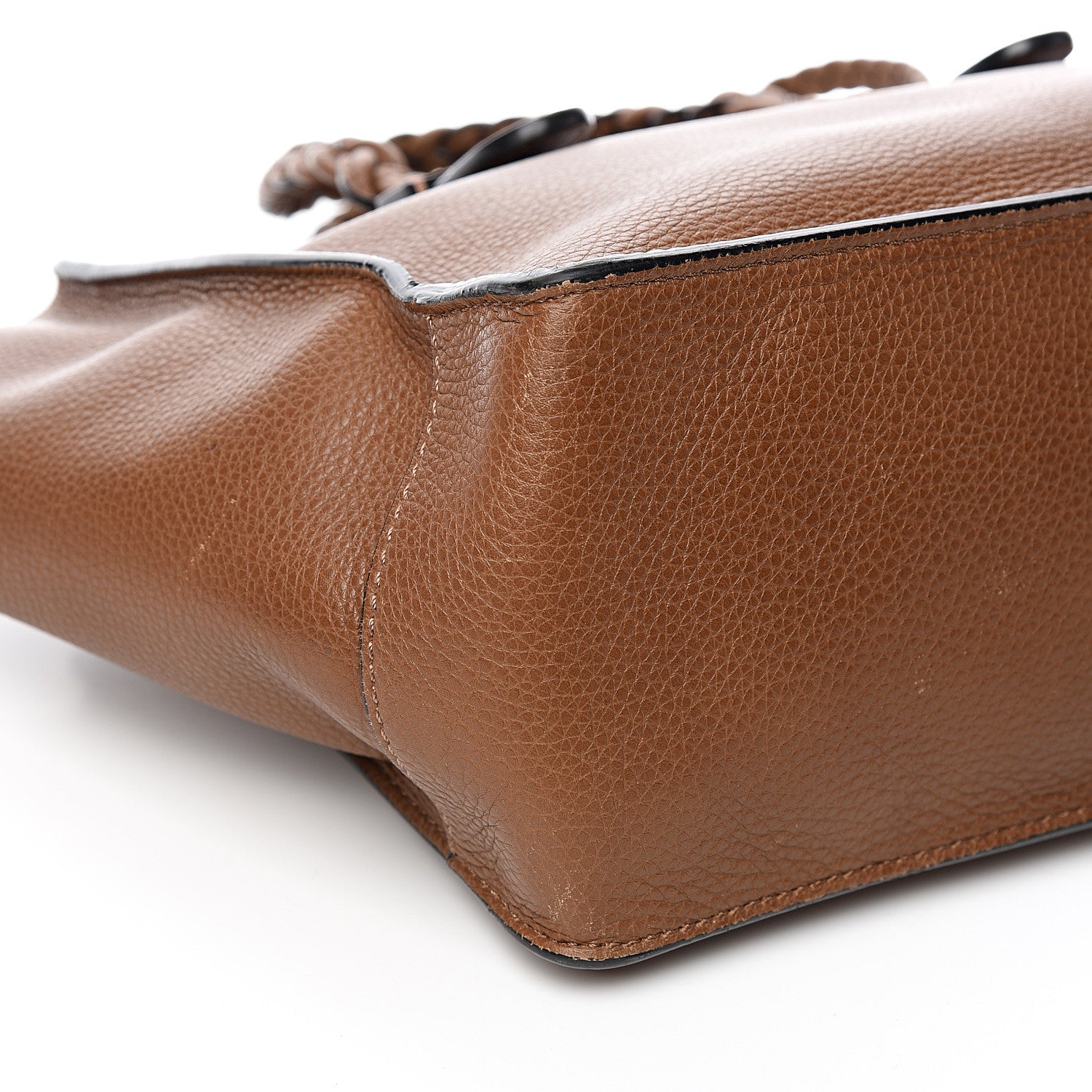Valentino Garavani Grained Calfskin To Be Cool Tote Tan 11 of 12
