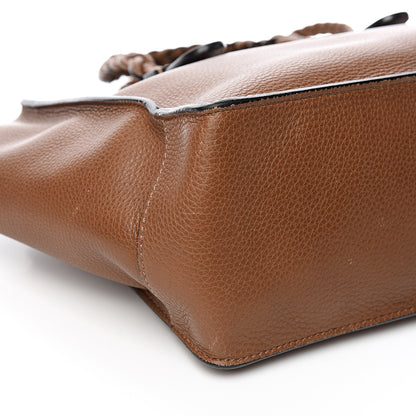Valentino Garavani Grained Calfskin To Be Cool Tote Tan 11 of 12