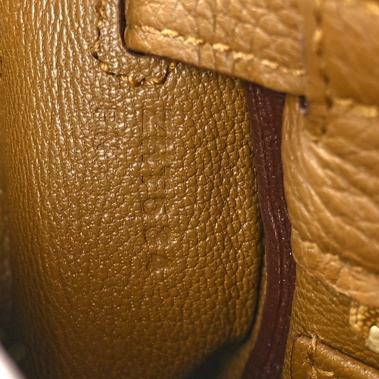 Hermes Togo Kelly Retourne 25 Bronze Dore 6 of 10