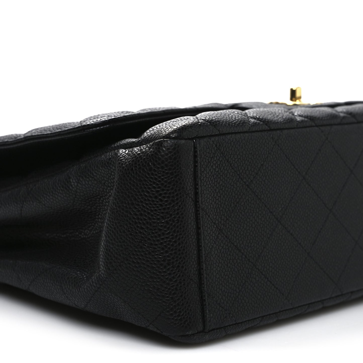 Caviar Maxi Single Flap Black