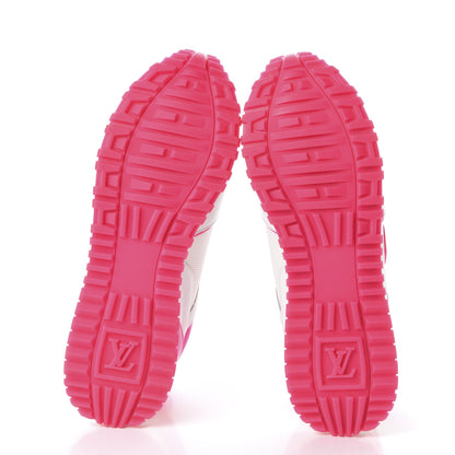Louis Vuitton Calfskin Run Away Sneakers 38.5 Rose 5 of 8