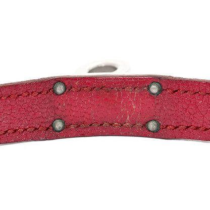 Hermes Swift Kelly Double Tour Bracelet M Rouge Garance 9 of 10