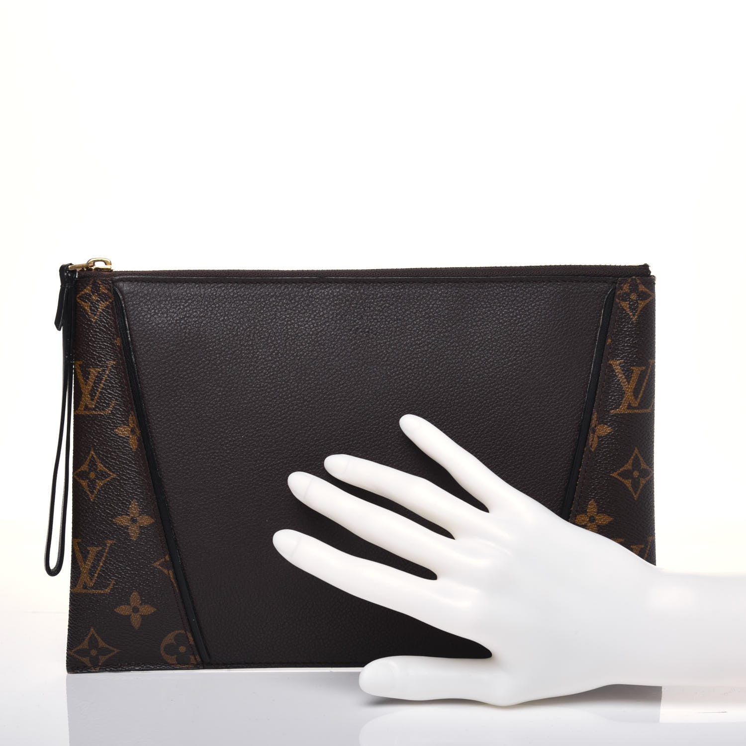 Louis Vuitton Monogram Veau Cachemire W Pochette Chocolate 2 of 20