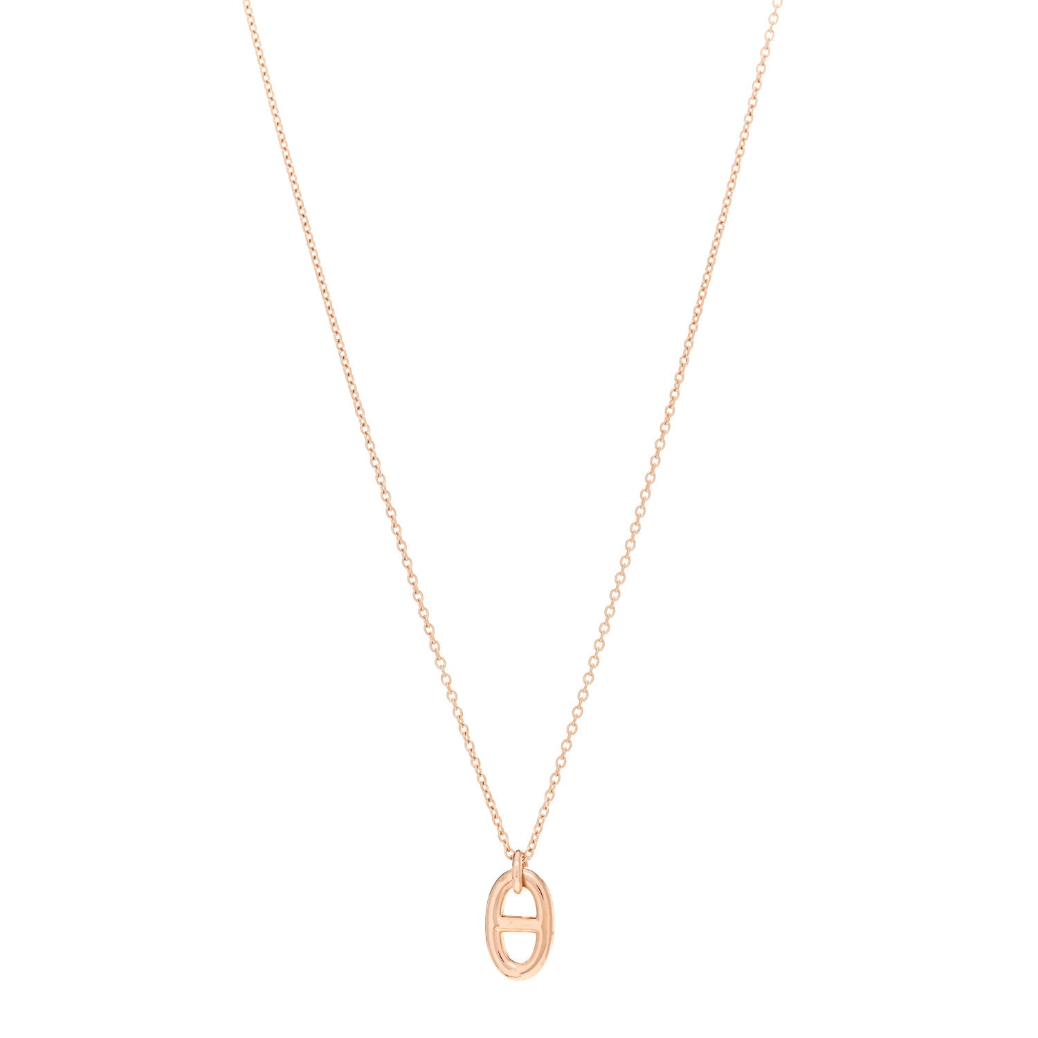 Hermes 18K Rose Gold PM Farandole Pendant Necklace 1 of 3