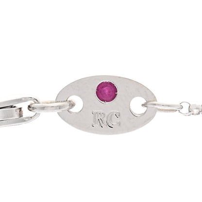 Roberto Coin 18K White Gold Diamond Petite Venetian Princess Flower Pendant Necklace 4 of 6