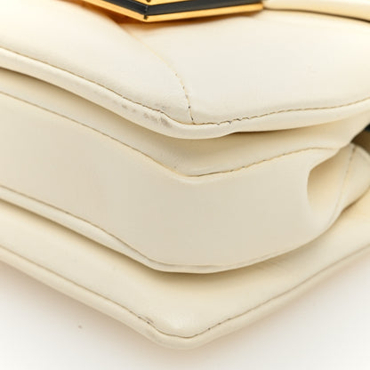 Valentino Garavani Nappa Micro One Stud Chain Bag Ivory 8 of 8