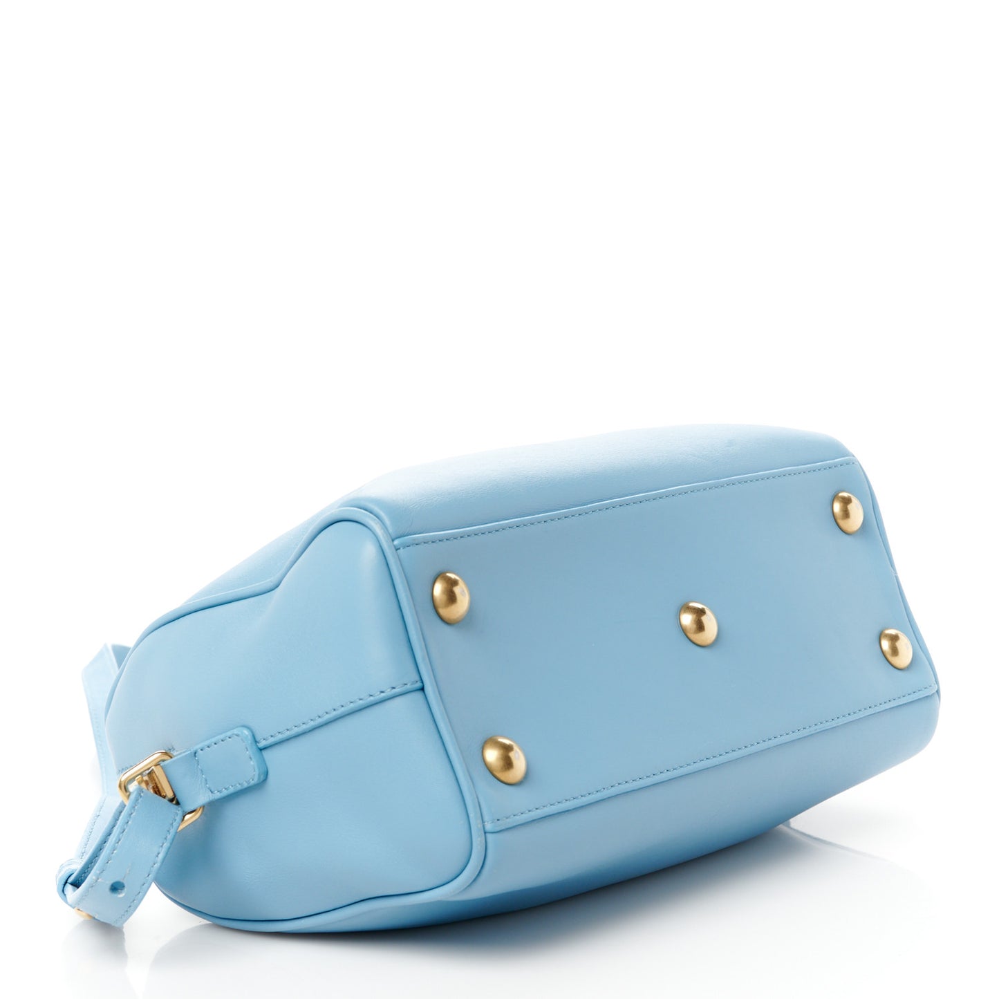 Calfskin Classic Baby Duffle Light Blue