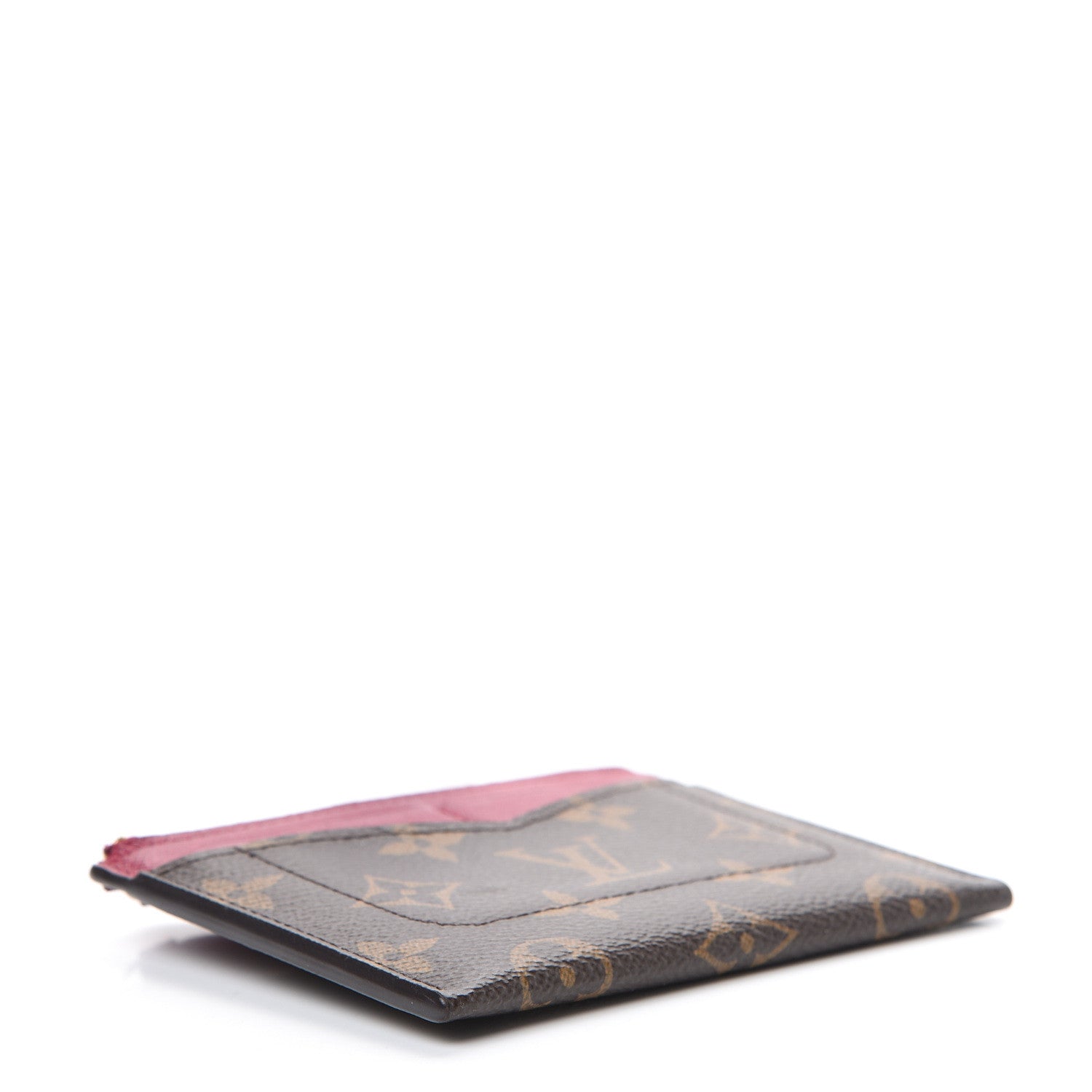 Louis Vuitton Monogram Zipped Card Holder Fuchsia 3 of 7