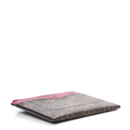 Louis Vuitton Monogram Zipped Card Holder Fuchsia 3 of 7