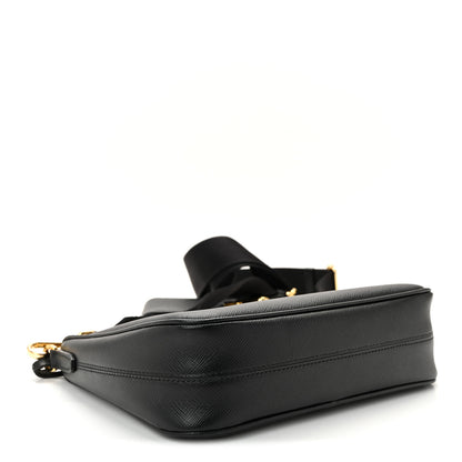 Prada Saffiano Lux Re-Edition 2005 Shoulder Bag Black 4 of 9