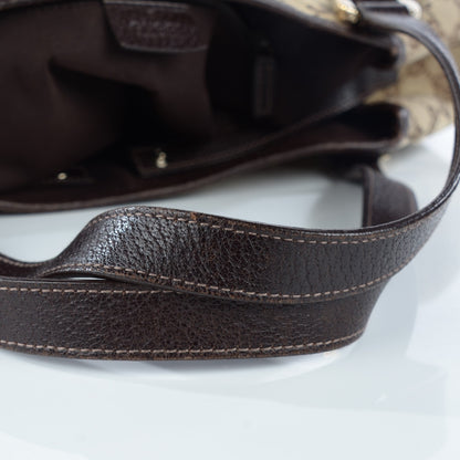 Gucci Monogram Medium Abbey Shoulder Bag Dark Brown 3 of 11