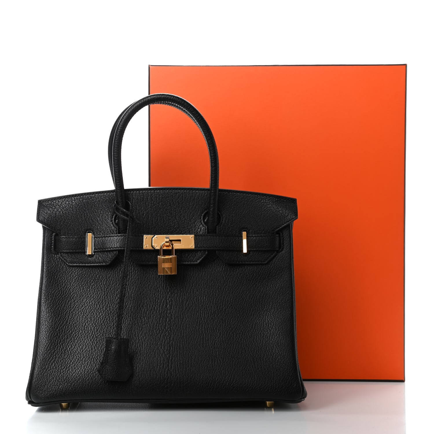 Hermes Chevre de Coromandel Birkin 30 Black 10 of 10