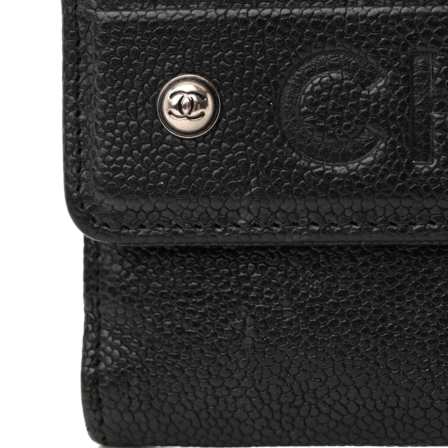 Chanel Caviar Outdoor Ligne Wallet Black 11 of 14