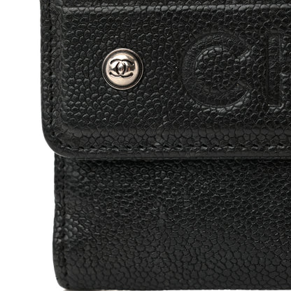 Chanel Caviar Outdoor Ligne Wallet Black 11 of 14