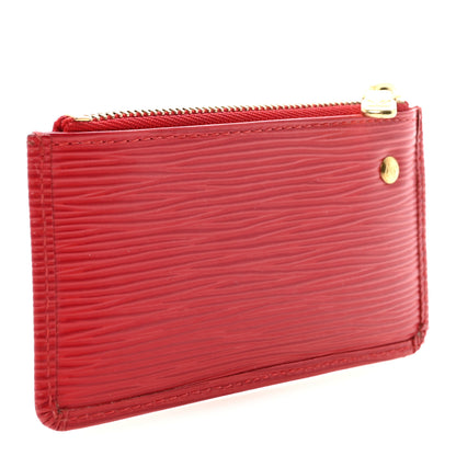 Louis Vuitton Epi Key Pouch Castillan Red 3 of 6