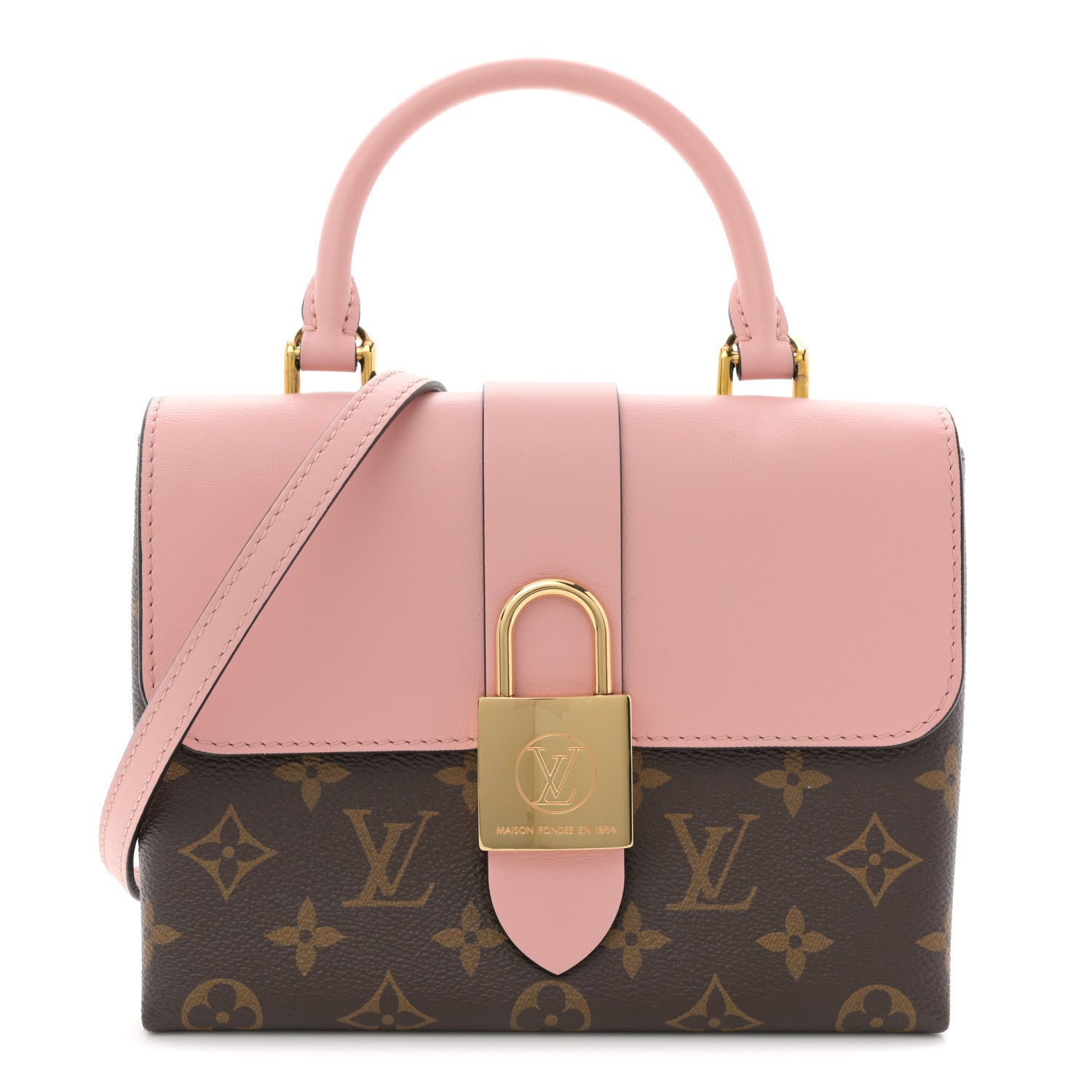 Louis Vuitton Monogram Locky BB Rose Poudre 1 of 12