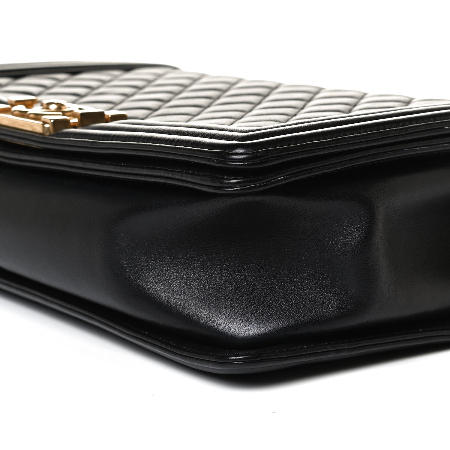 Chanel Calfskin Quilted New Medium Boy Flap Black 10 of 15