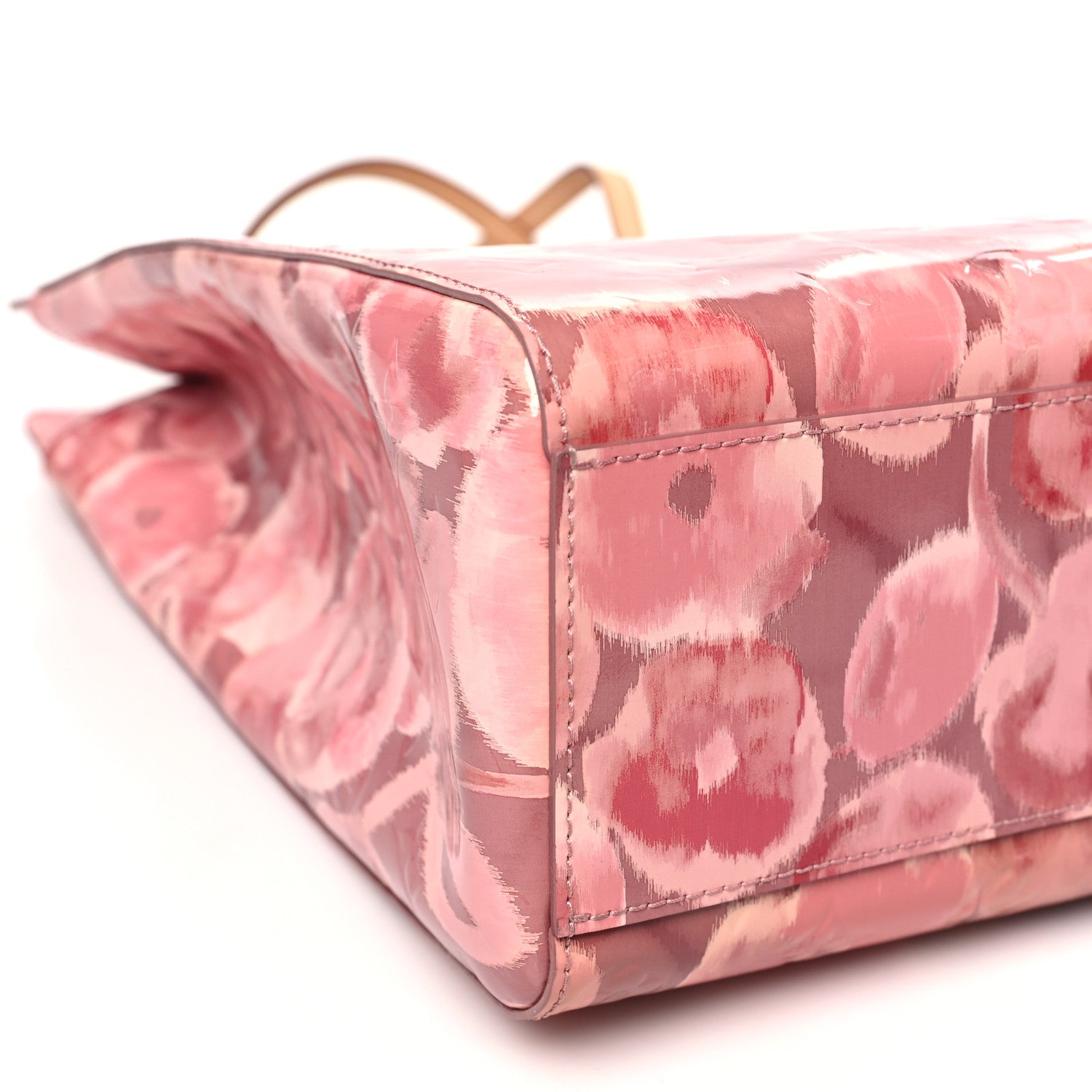 Louis Vuitton Vernis Ikat Catalina NS Bag Rose Velours 8 of 9